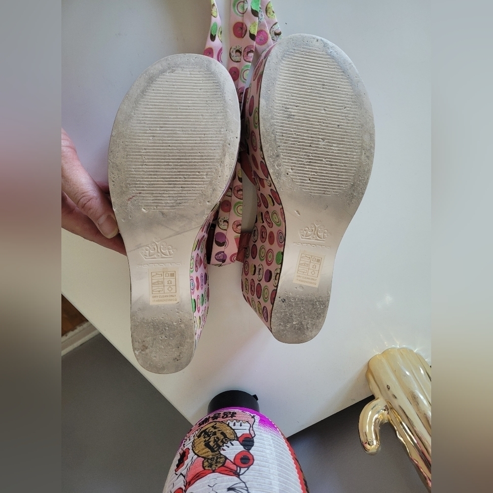 Vintage Fornarina Cupcake Donut Platforms, GUC, Size 35 - Picture 8 of 9
